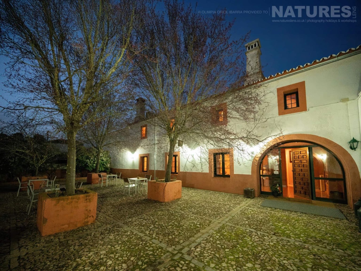 The Exterior Of The Casa On The Estate The Accommodation On The Estate Used For The Natureslens Birds Of Extremadura Photography Holiday